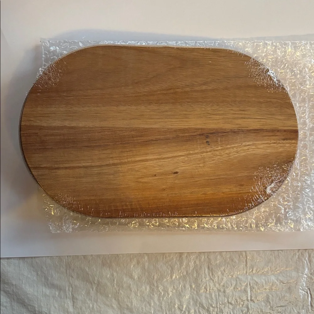 Twine Living Co. Gourmet Wood & Ceramic Cheese Board Gift Set.  New In Box